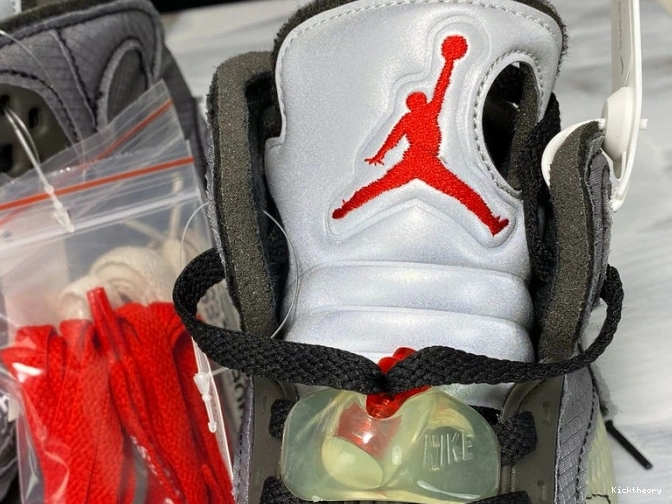 Kick Theory x Jordan Air 5 CT8480-001 Off-White Black 0811